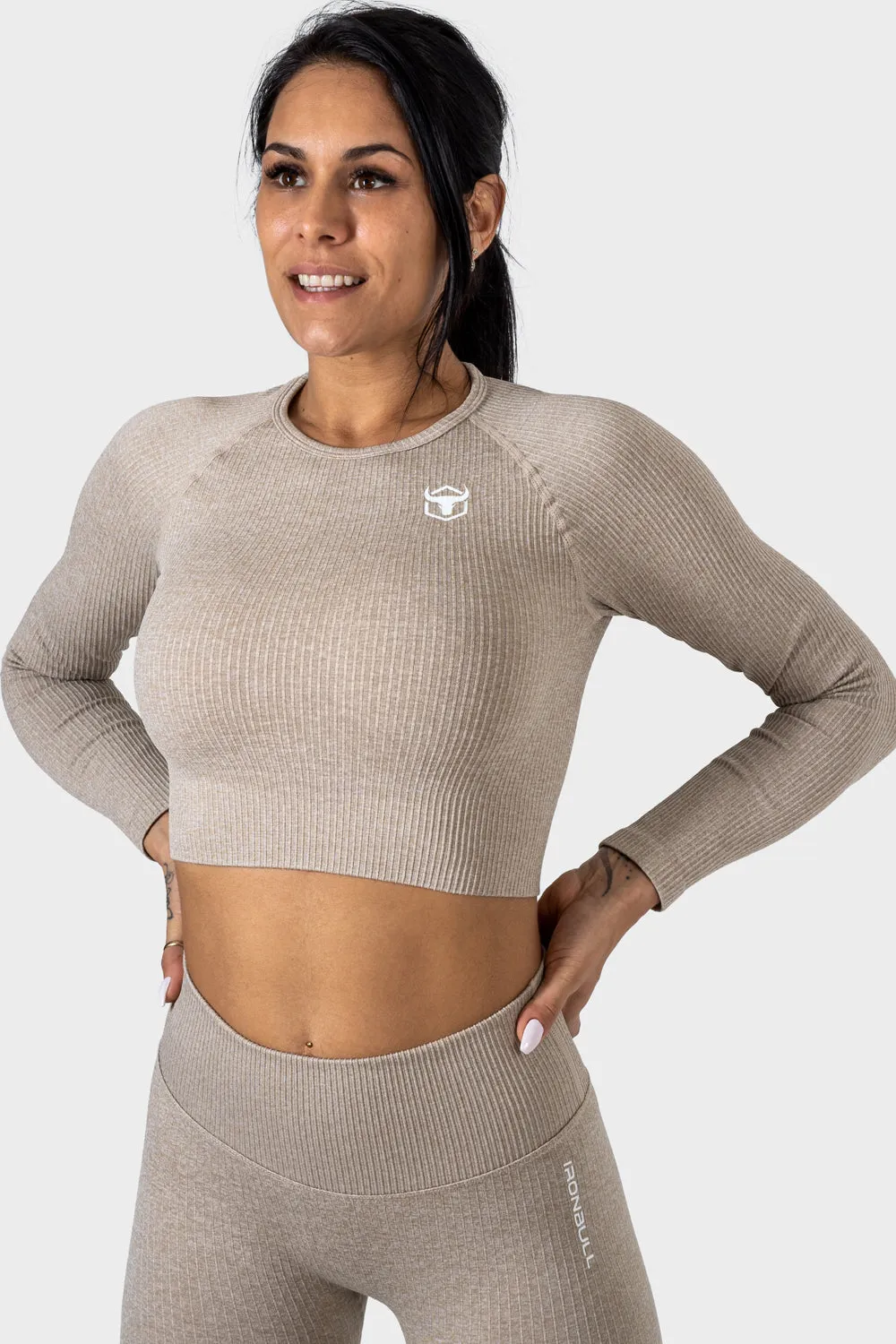 Active Seamless Long Sleeve Crop Top