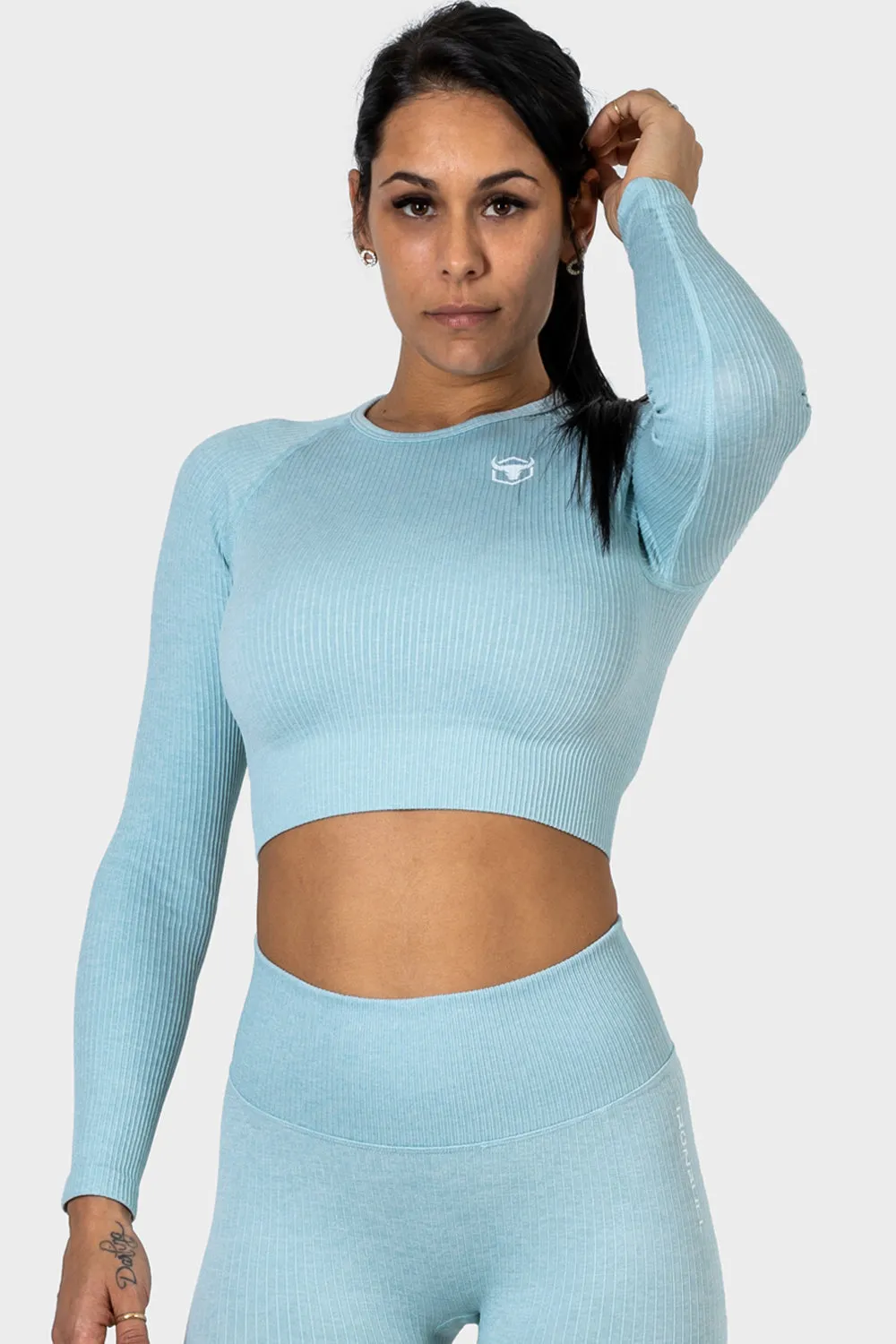 Active Seamless Long Sleeve Crop Top