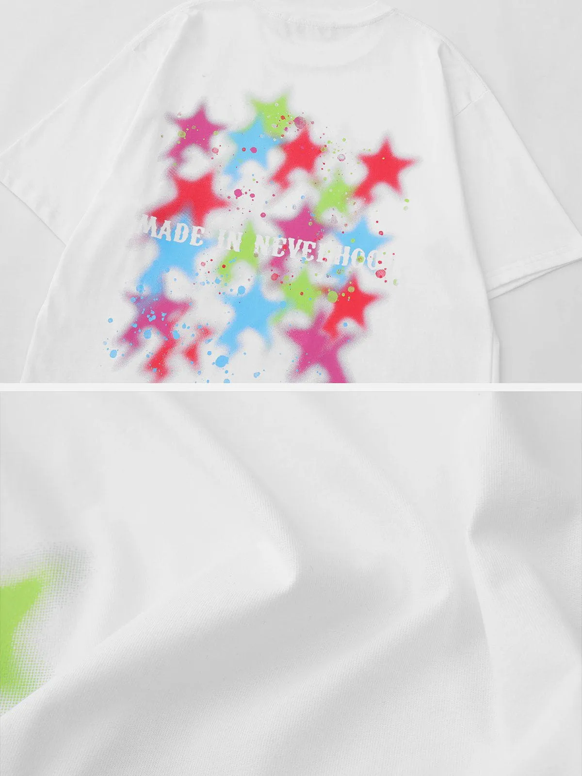 AlanBalen® - Color Stars Graffiti Tee