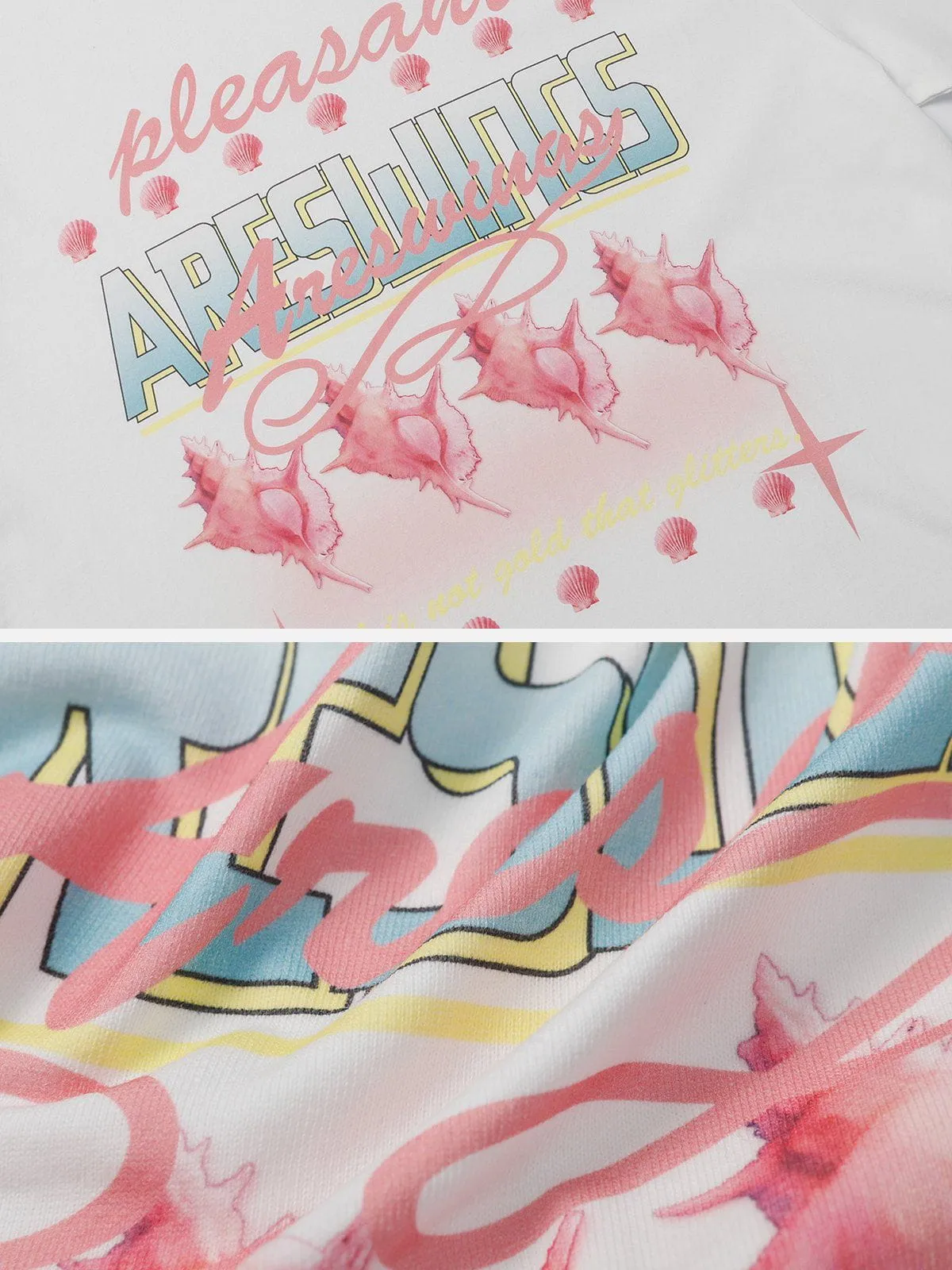 AlanBalen® - Conch Print Tee