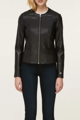 Audree Leather Coat