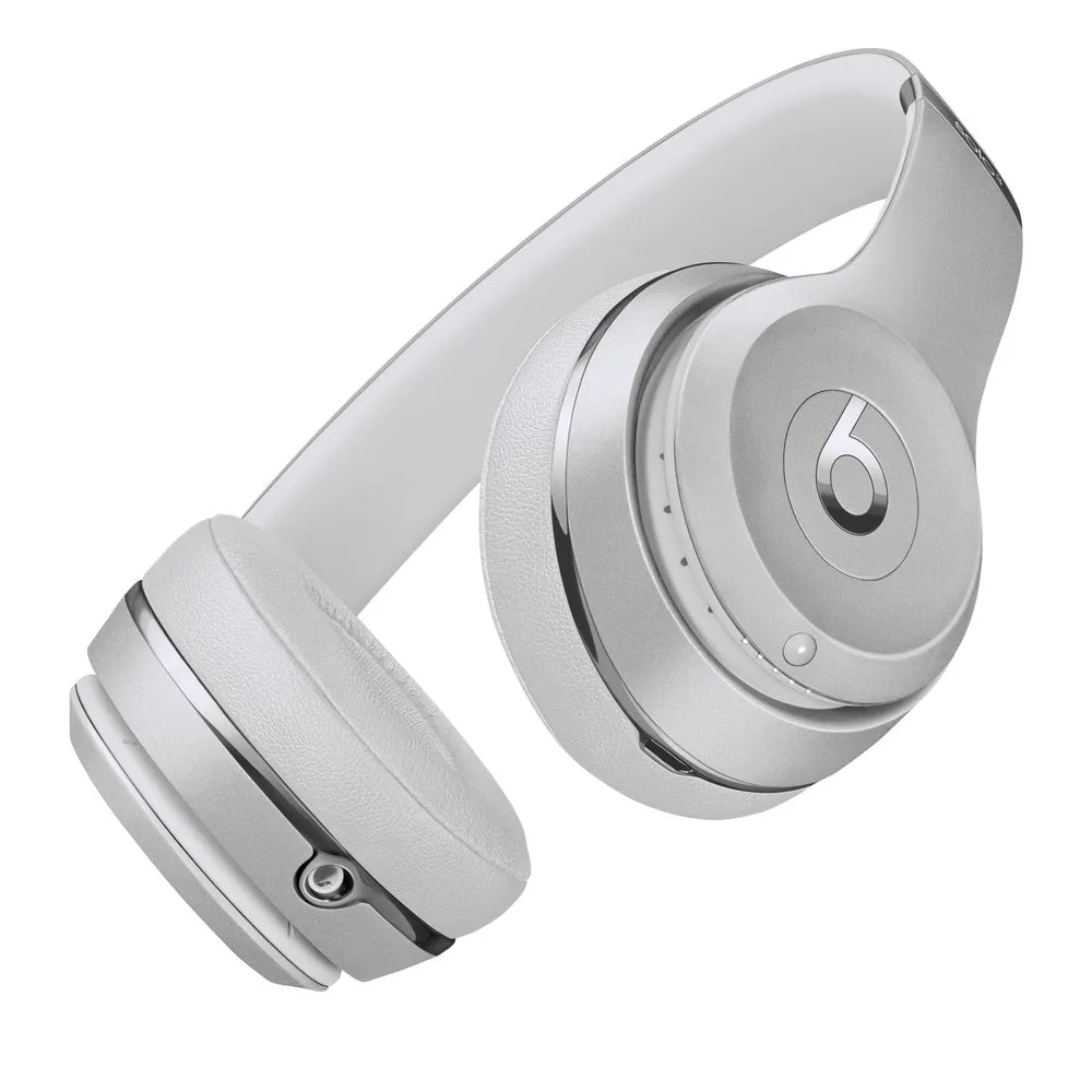 Beats Solo3 Wireless On-Ear Headphones - Silver (Latest Model)