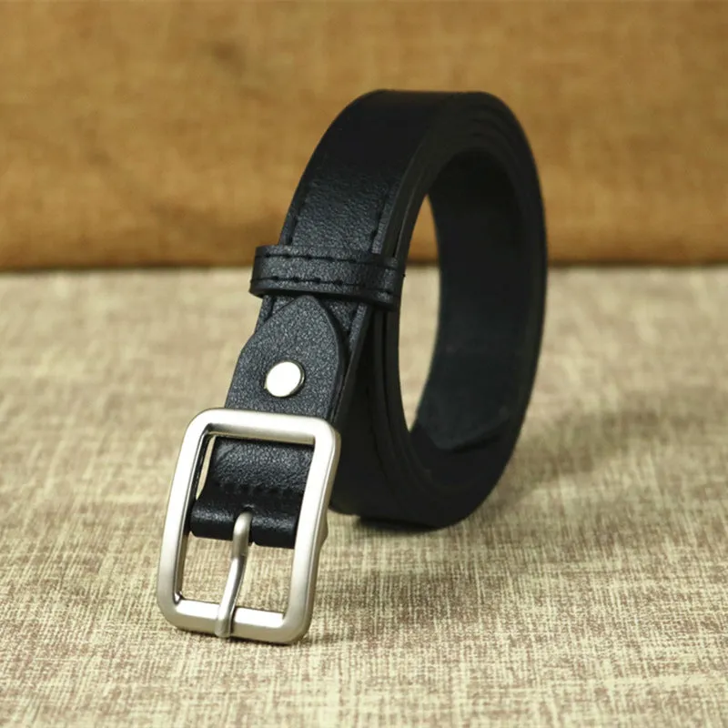 Belt Women's Simple Versatile Belt Retro Casual Jeans Decorative Leather