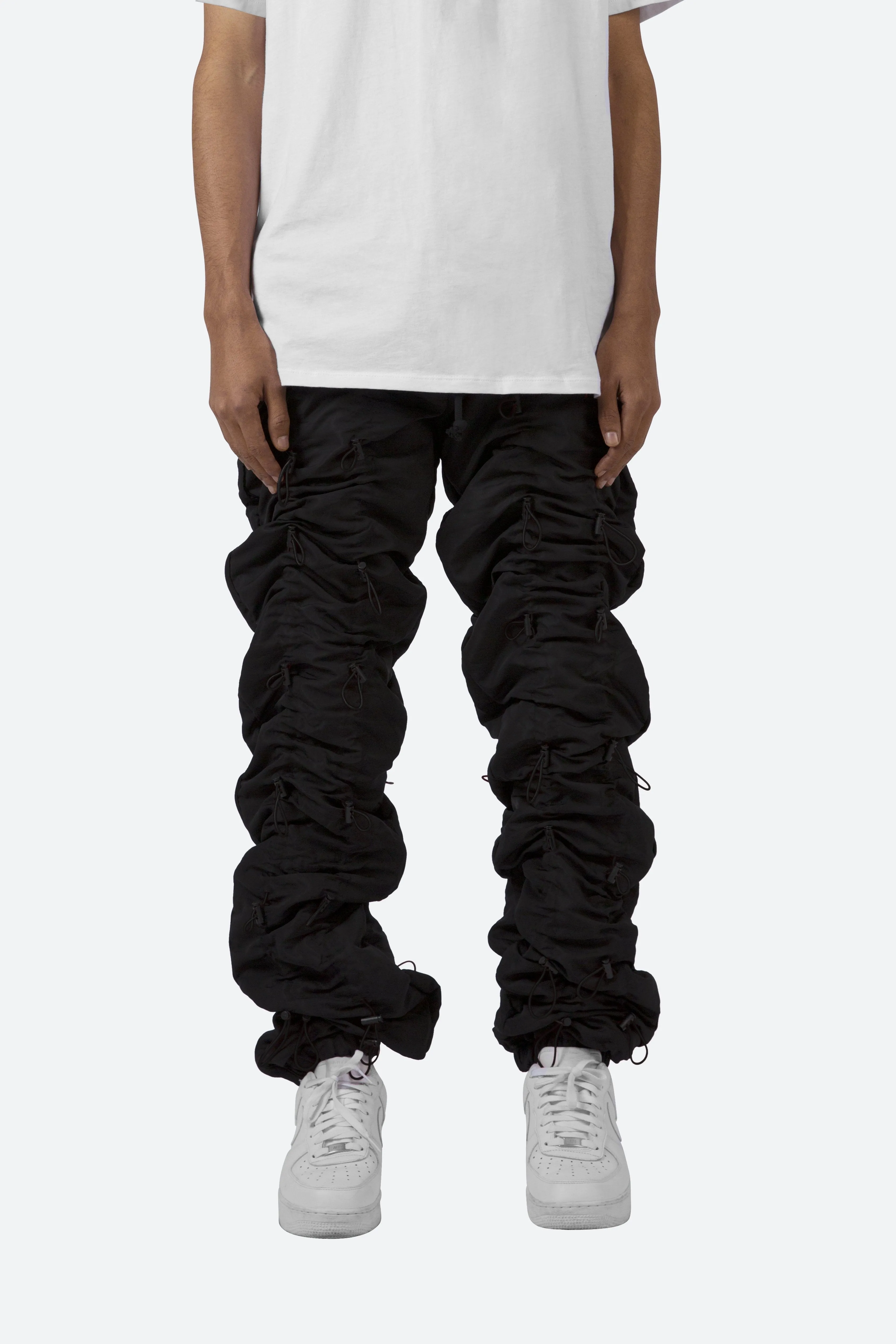 Bungee Cord Pants - Black/Black