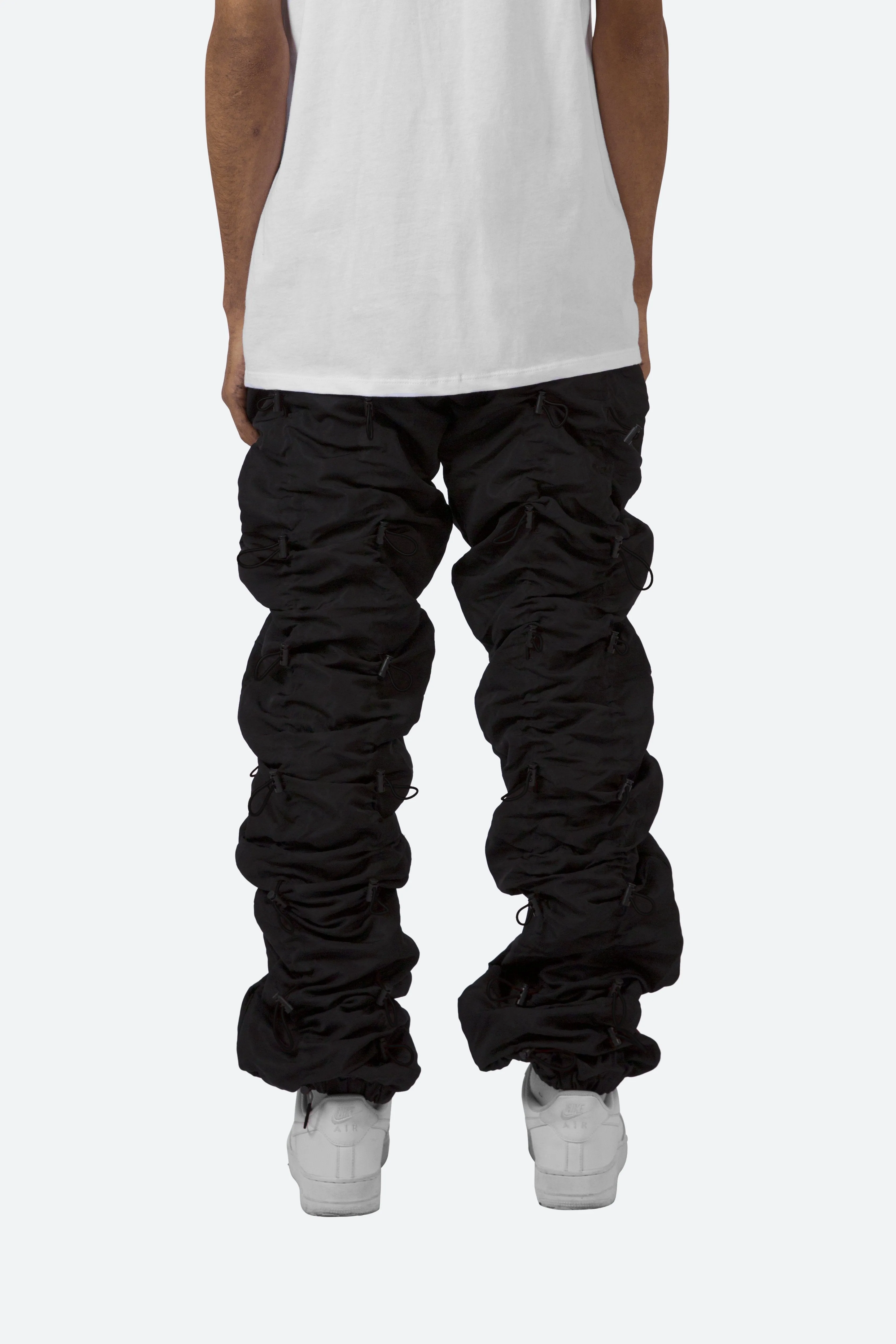 Bungee Cord Pants - Black/Black