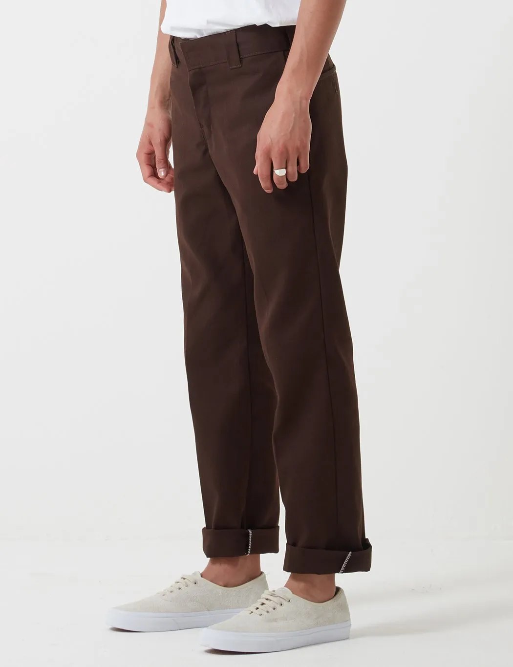 Dickies 873 Work Pant (Slim Straight) - Brown