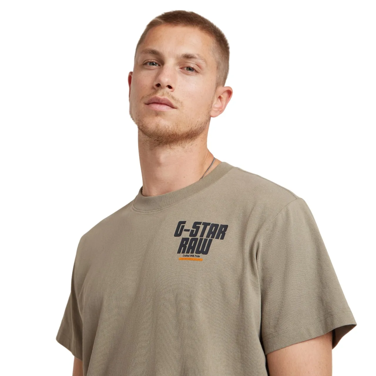 G-Star Raw Men's Engine Back Graphic Loose T-Shirt