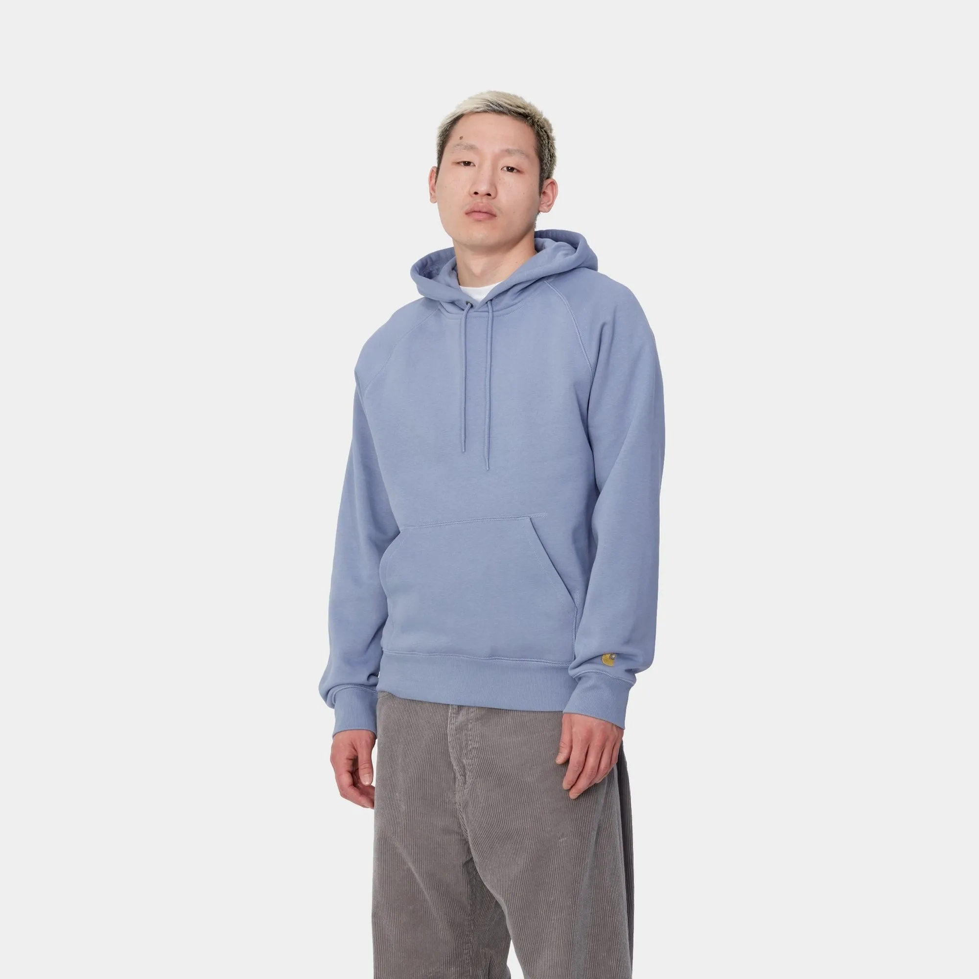 Hooded Chase Sweatshirt | Charm Blue