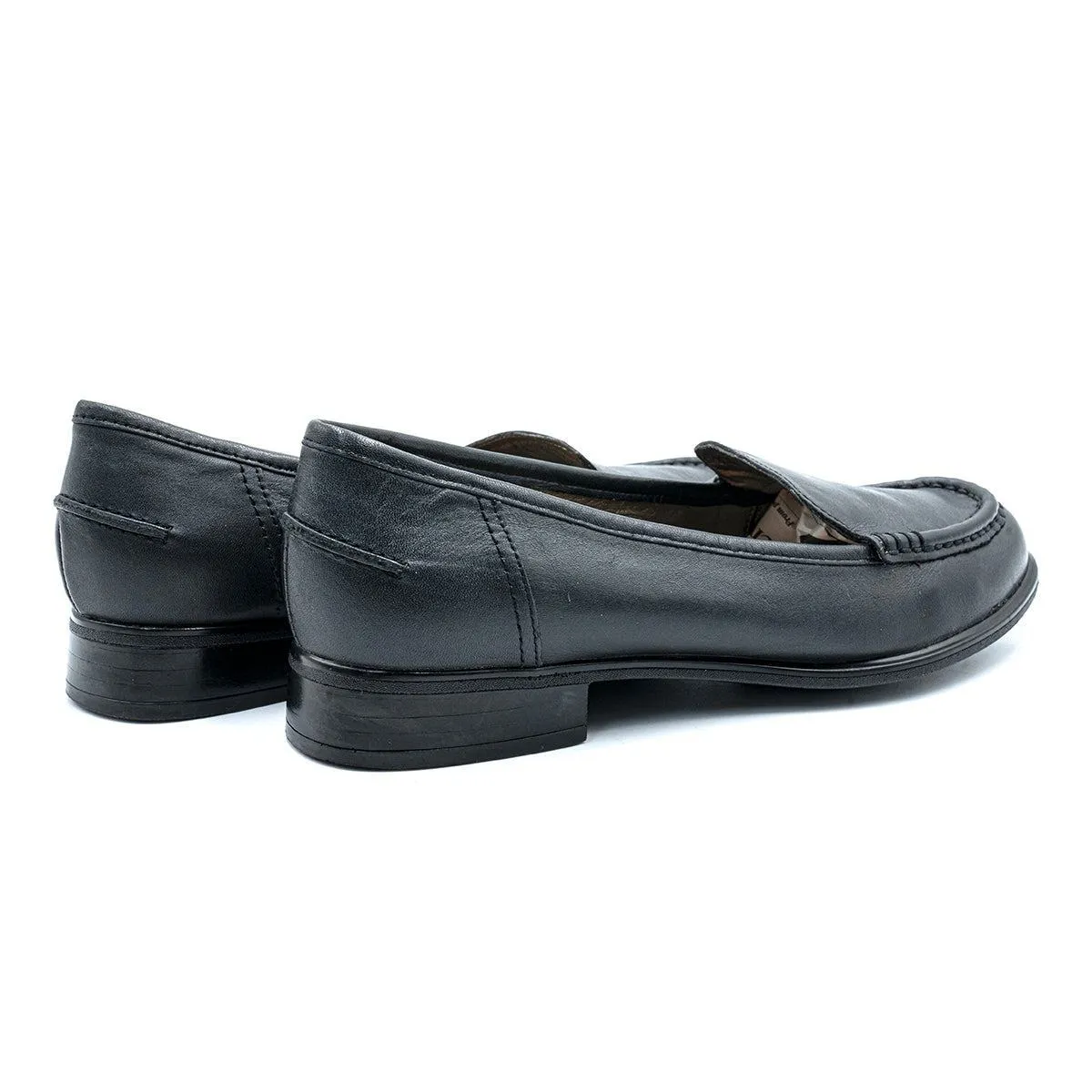 Hush Puppies Casual Loafers Leather Black Colour For Women