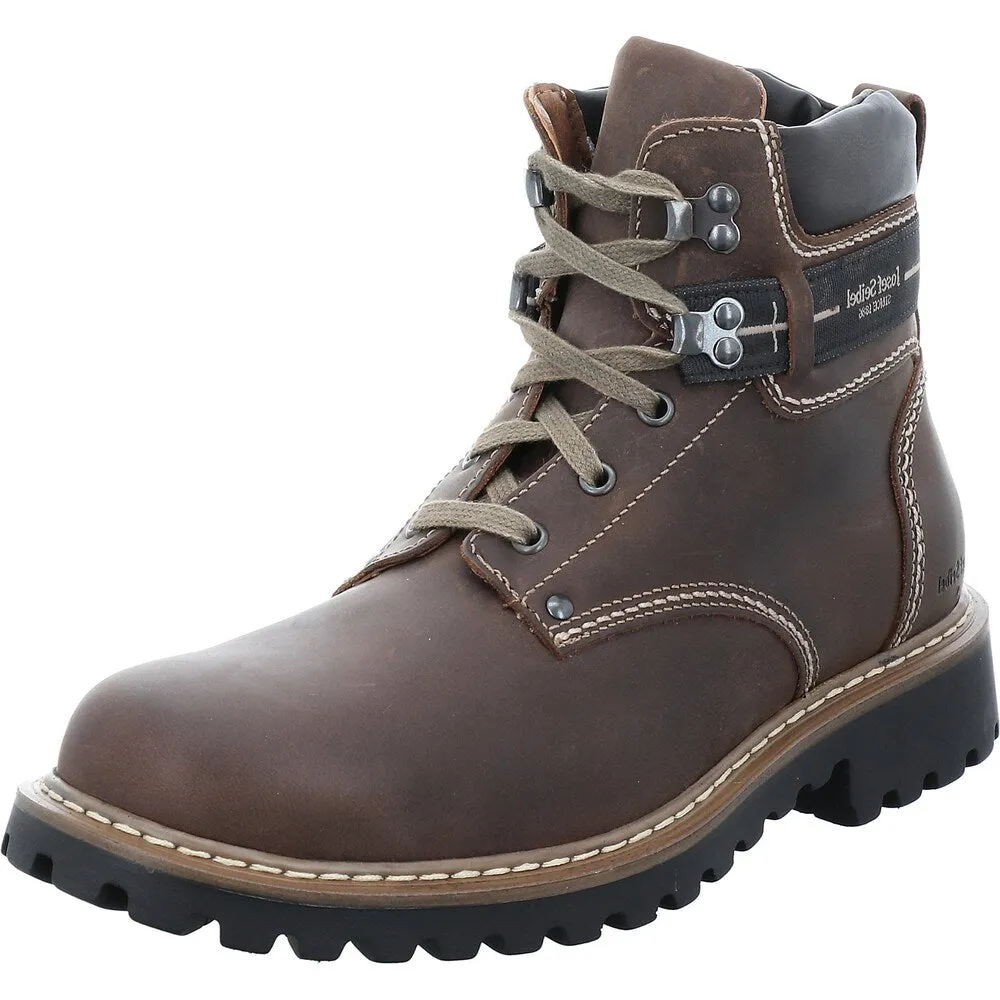 JOSEF SEIBEL Adelboden lace-up boots, dark brown