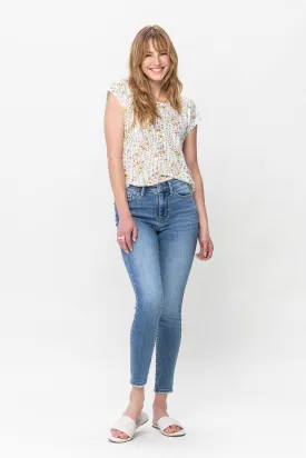 Judy Blue Mid-Rise Vintage Skinny - 82548