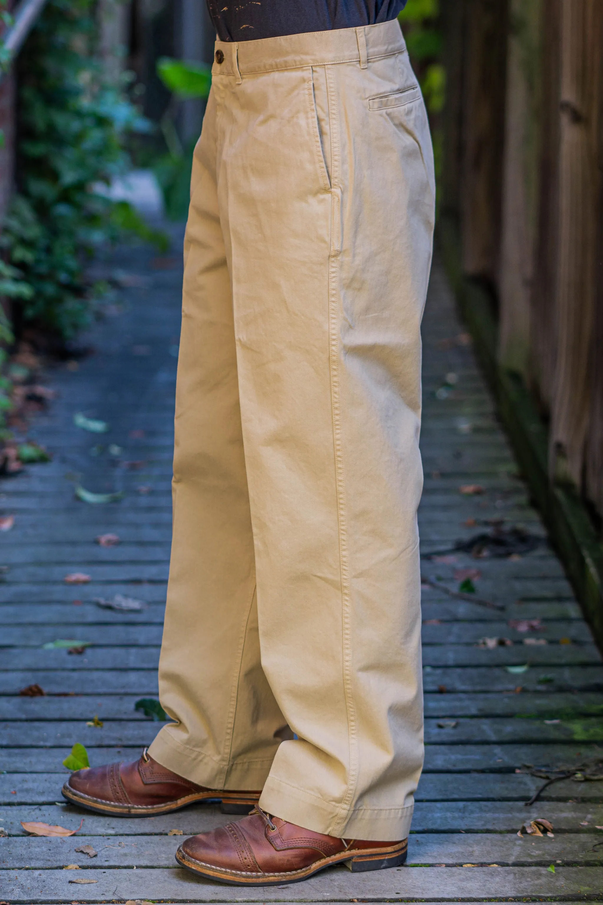 Knickerbocker Chino Twill Staff Pant - Khaki