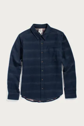 Larson Shirt / Navy Blanket Stripe