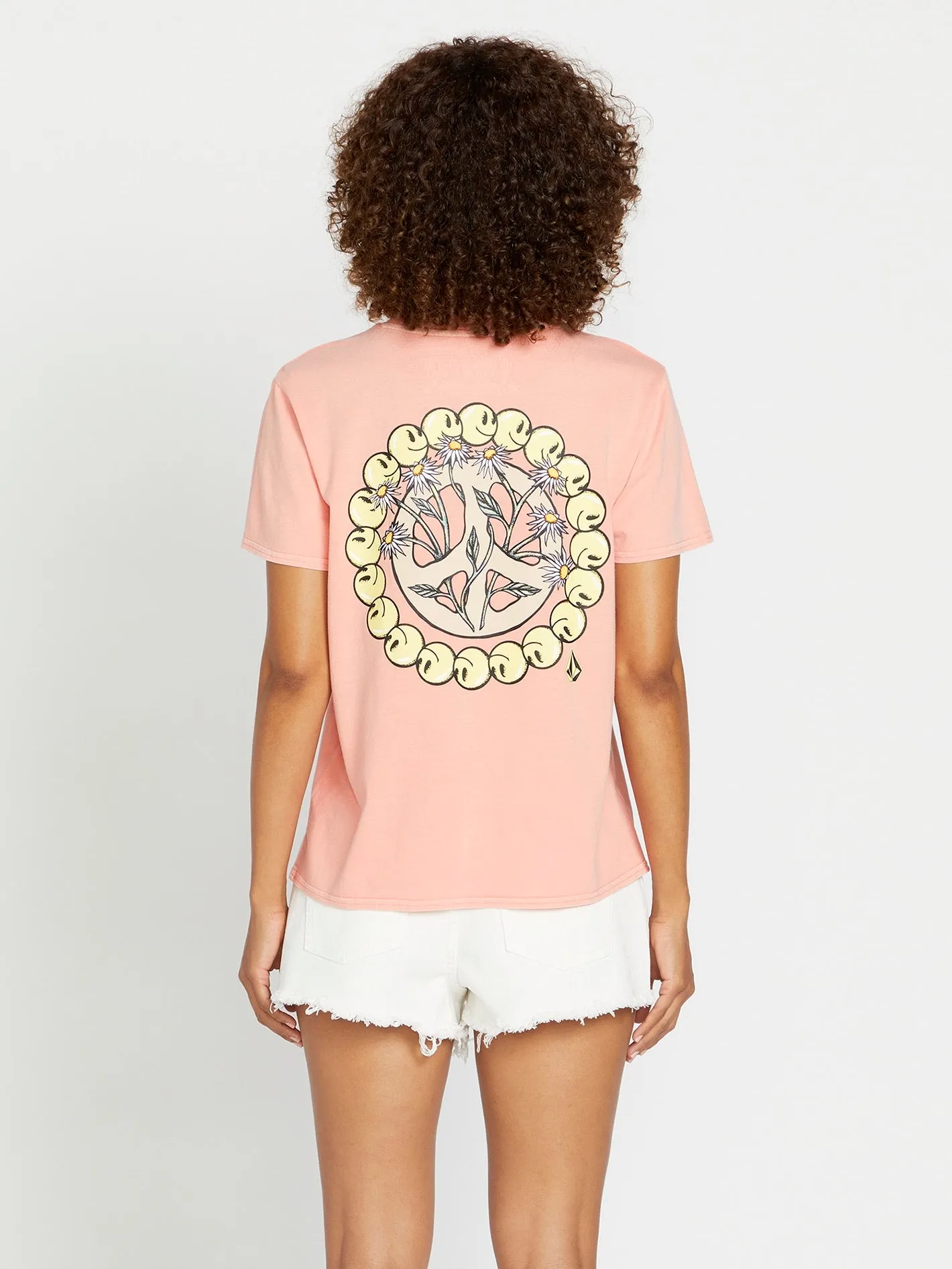 Lock It Up Tee - Reef Pink