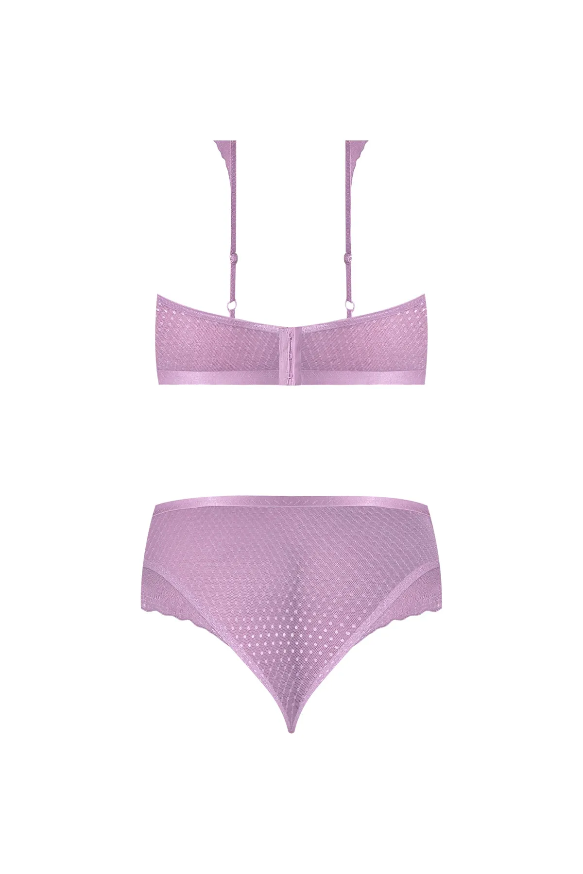 Magic Silk Girl Next Door Bralette & Panty Lilac