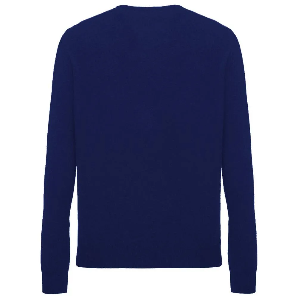 Malo Blue Cashmere Sweater