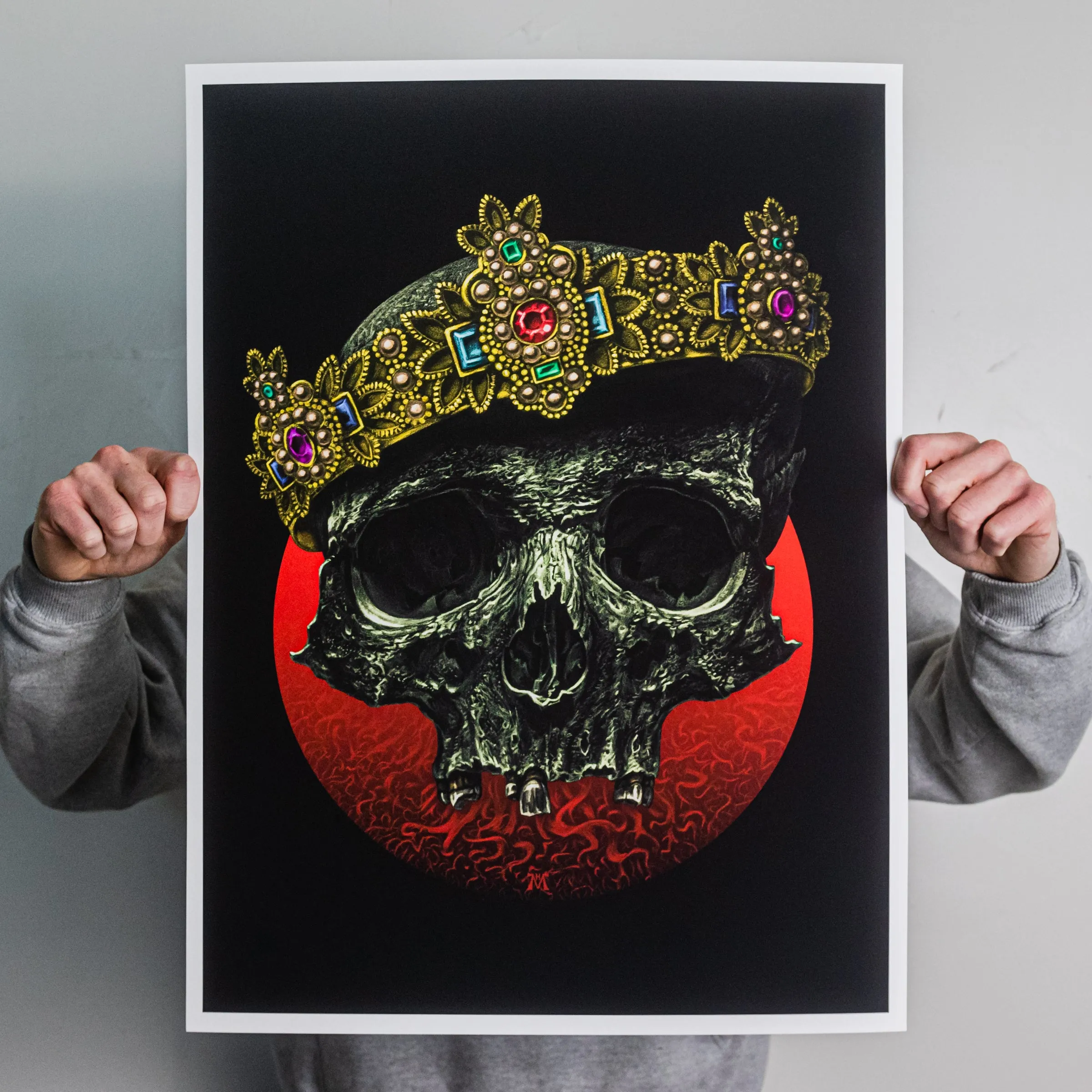 Marald Van Haasteren "The Great Equalizer: Red" Giclee Print