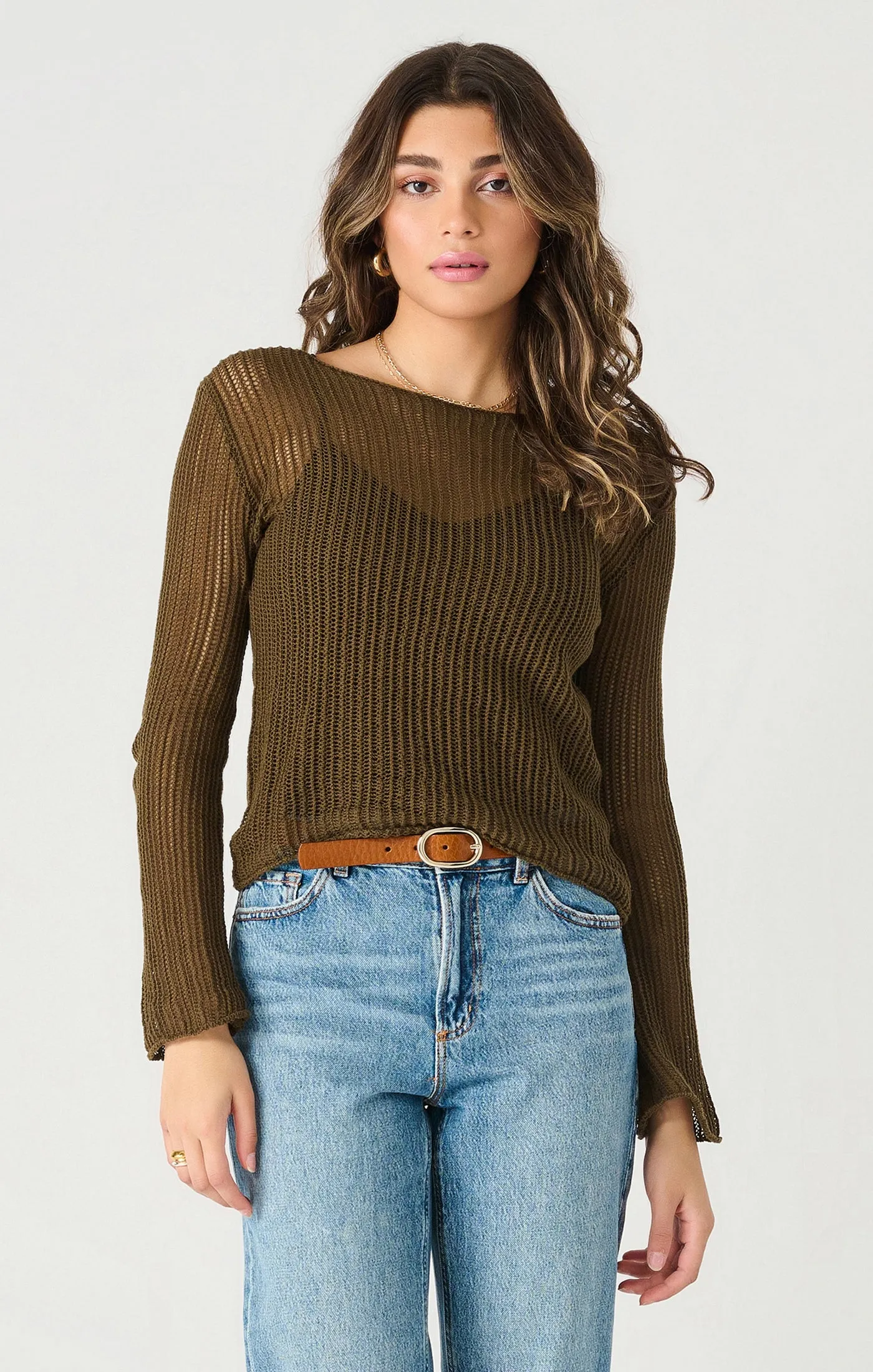 Mesh Stitch Sweater