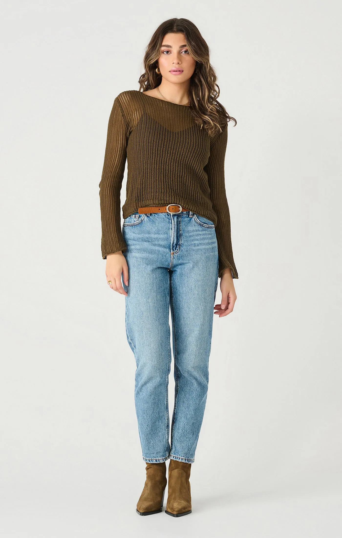 Mesh Stitch Sweater