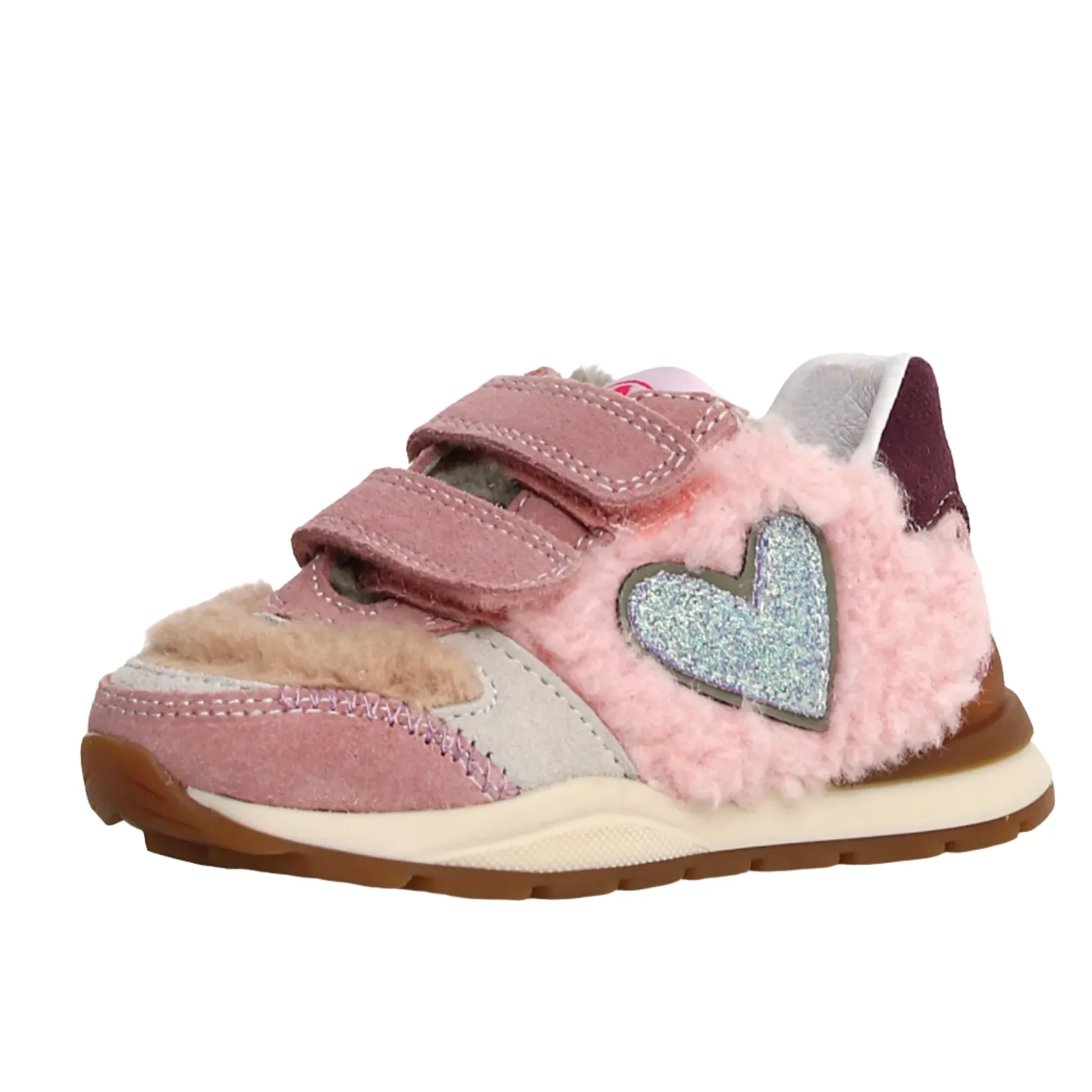 Naturino Quelly VI Girl's Casual Shoes - Pink/Rose/Sage