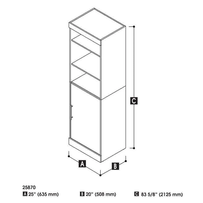 Nebula 25" Storage Unit - Available in 3 Colours