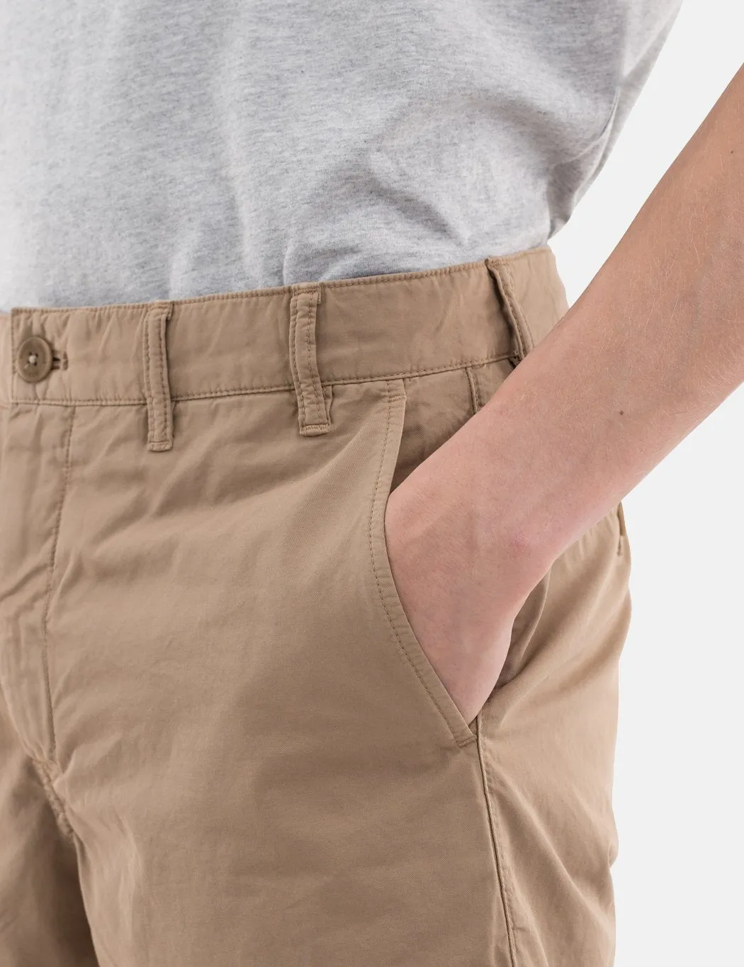 Norse Projects Aros Light Twill Shorts - Utility Khaki