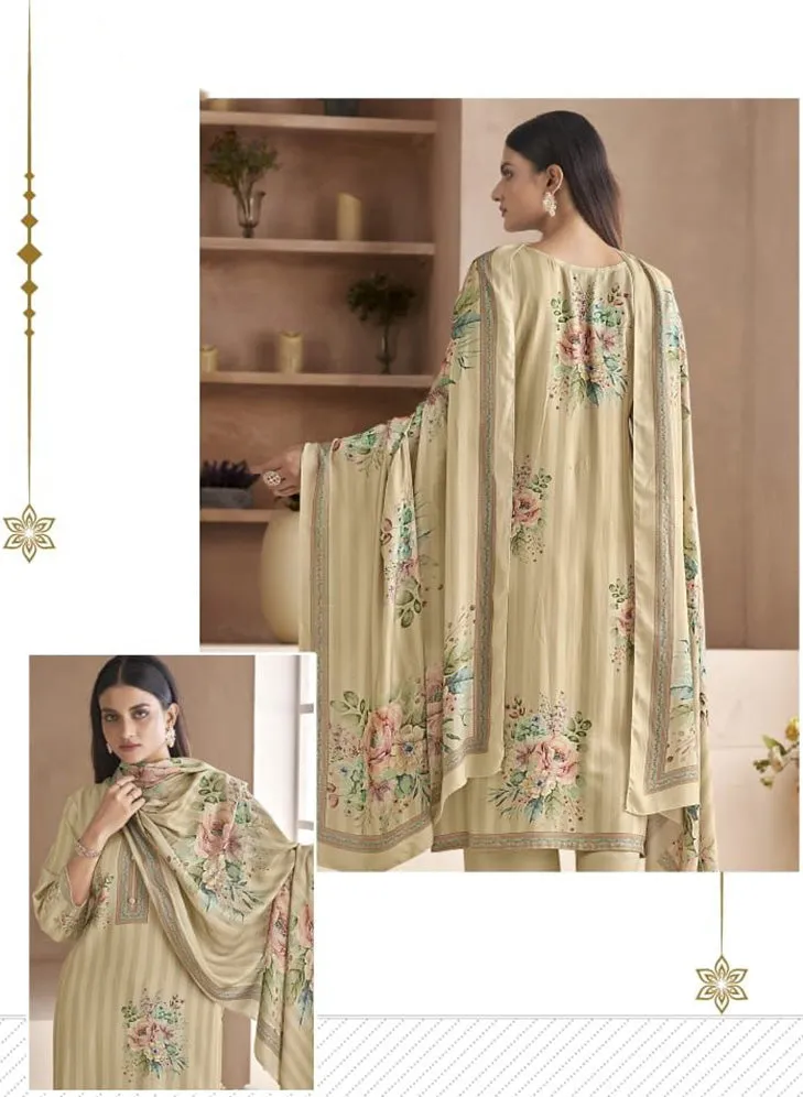 Rivaa Latest Unstitched Cotton Suit Dress Material for Women