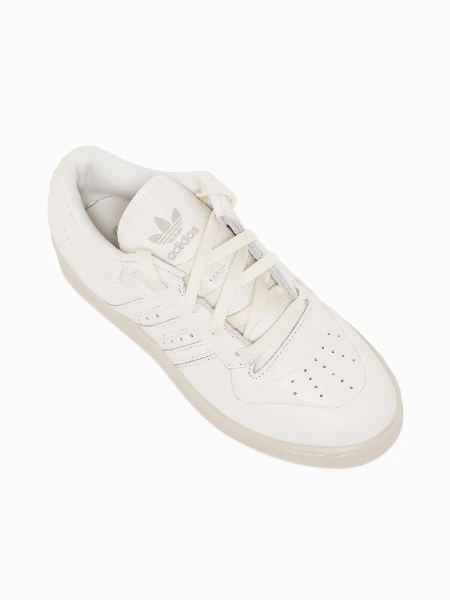 Rivalry Lux Low White Ivory leather