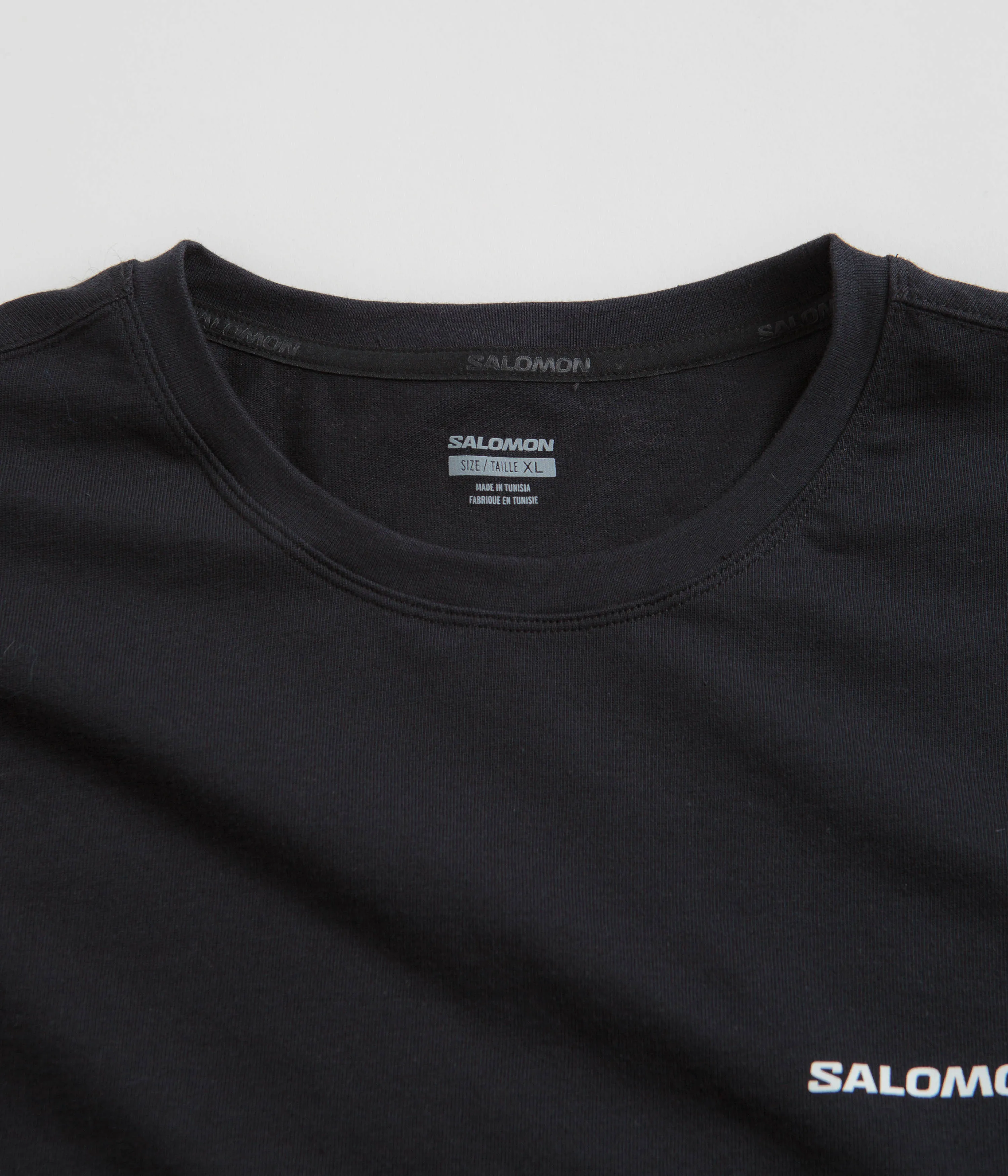 Salomon Globe Graphic T-Shirt - Deep Black