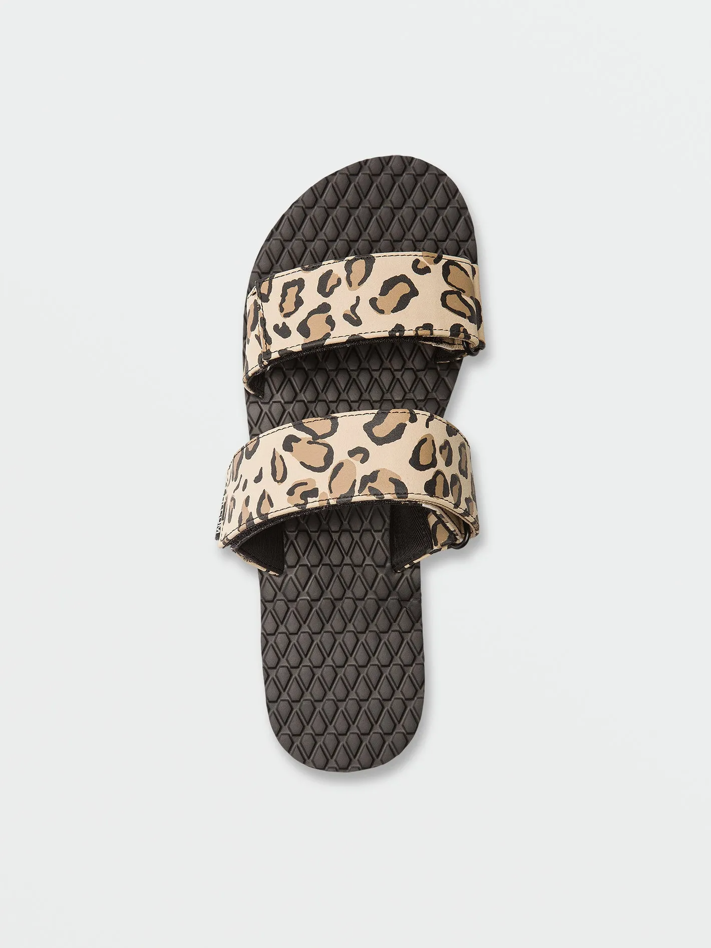 Womens Eco Recliner Slide Sandals - Leopard