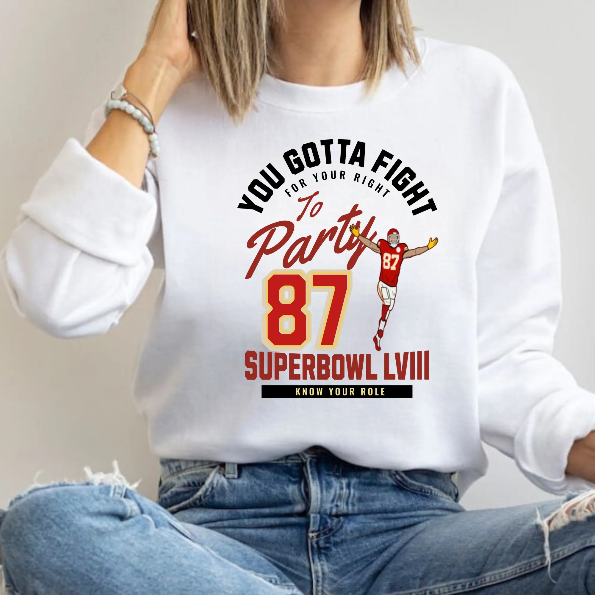 You Gotta Fight For Your Right To Party Sweatshirt