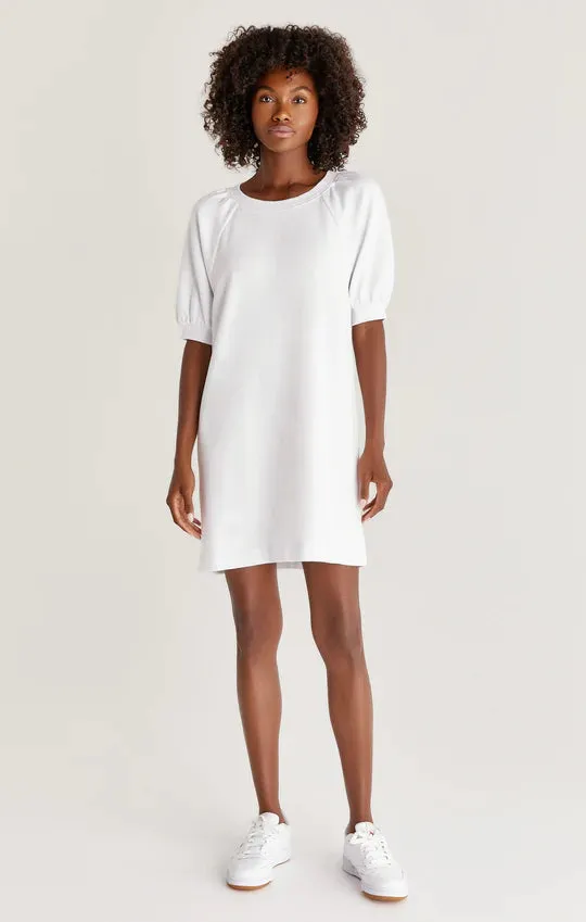 Z Supply Gianna Terry Mini Dress - White